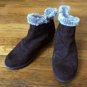 Elf Fur Trim Boots